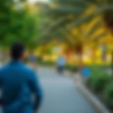 Community Activities at the Park Community activities in Ras Al Khor Green Park