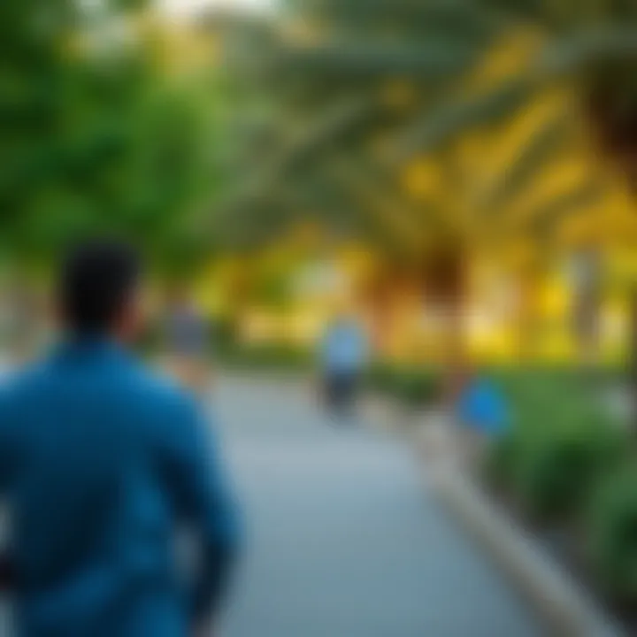 Community Activities at the Park Community activities in Ras Al Khor Green Park