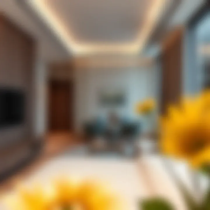 An inviting apartment interior representing various accommodation options available for rent