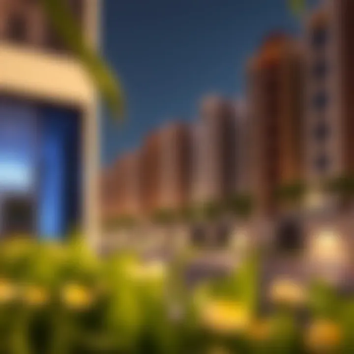 Real estate developments in Al Muteena district