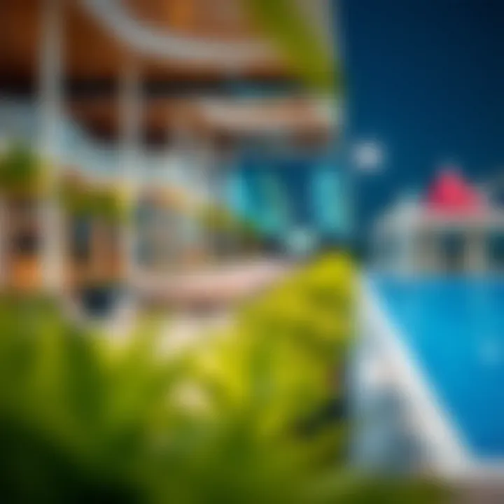 Amenities in Dubai Sports City Visual representation of amenities available within Dubai Sports City